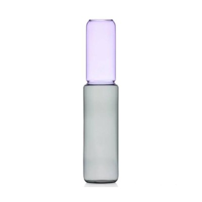 Vaso Scultoreo Revolve Smoke/Petrolio Ichendorf Milano in...