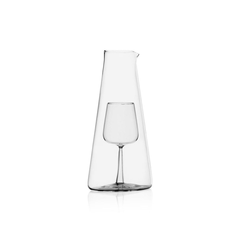 Inbottiglia Caraffa Decanter Vino con Calice Small – Ichendorf Milano