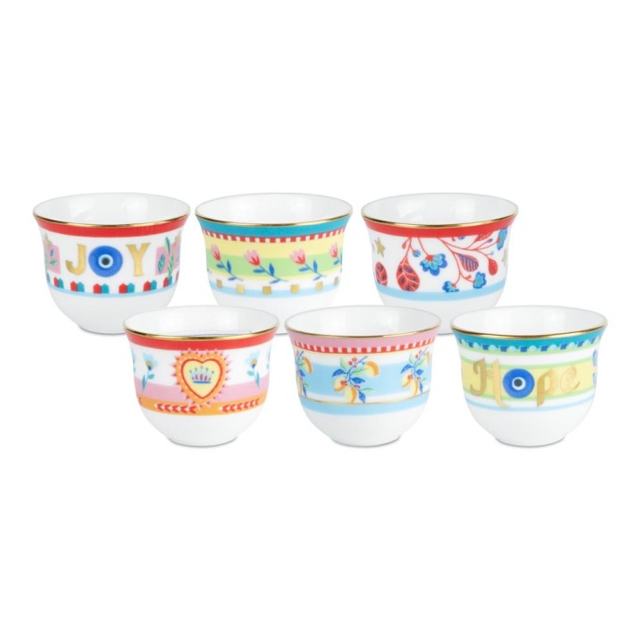 Baci Milano Set di 6 mini cup Mamma Mia Ø 6 cm