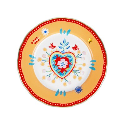 PIATTO PIANO CUORE 28CM