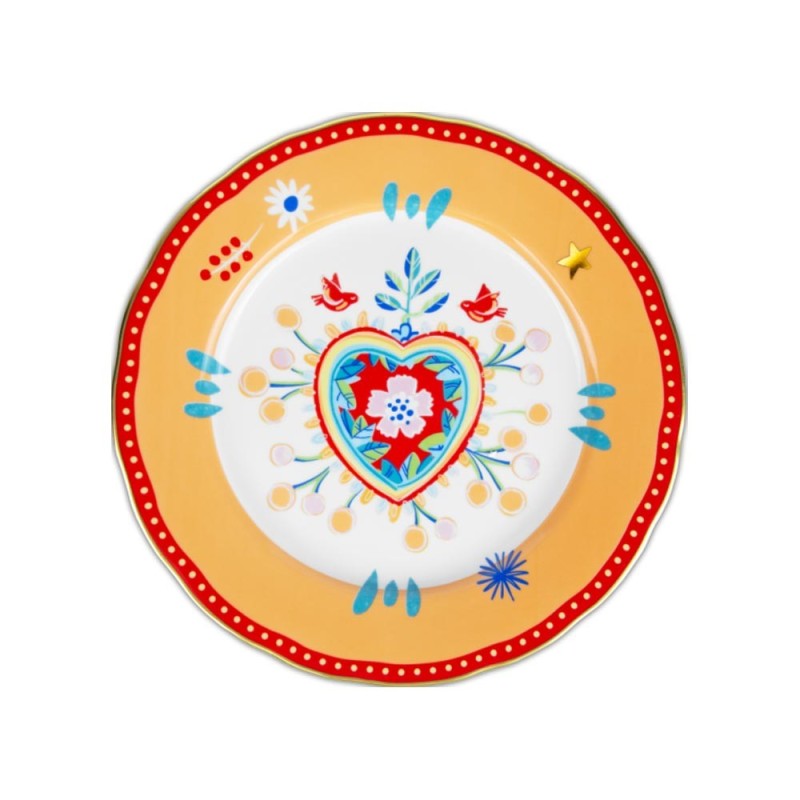 PIATTO PIANO CUORE 28CM 