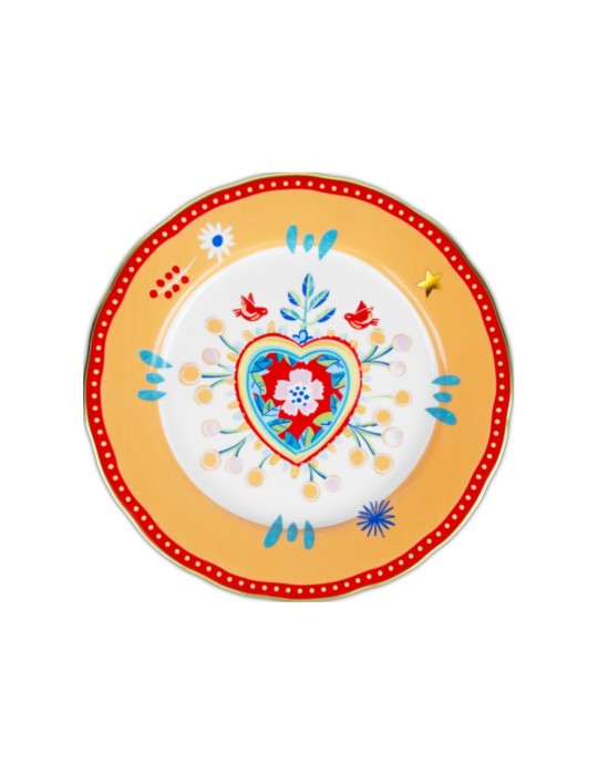 PIATTO PIANO CUORE 28CM 