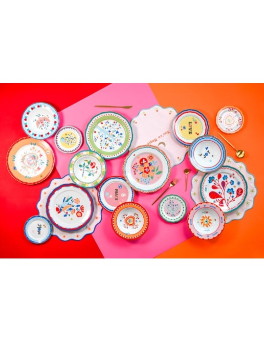 PIATTO PIANO CUORE 28CM 