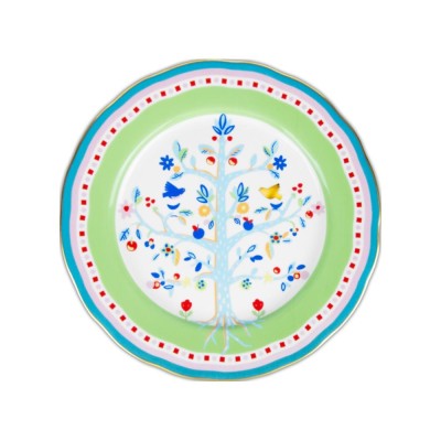 PIATTO PIANO ALBERO DELLA VITA 28CM