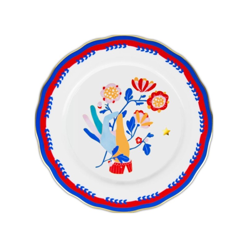 PIATTO PIANO MANO 28CM