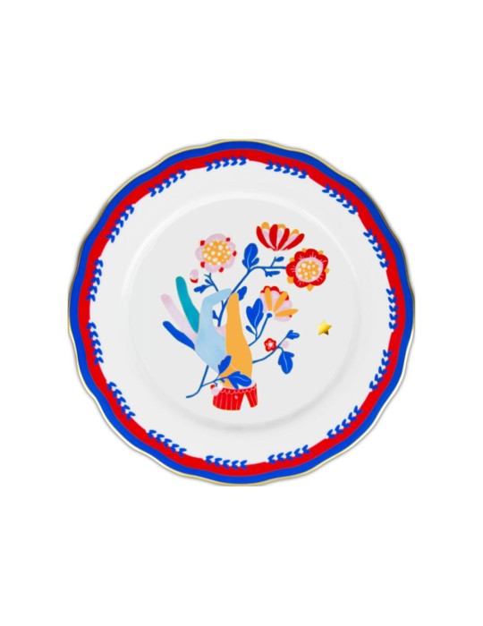 PIATTO PIANO MANO 28CM