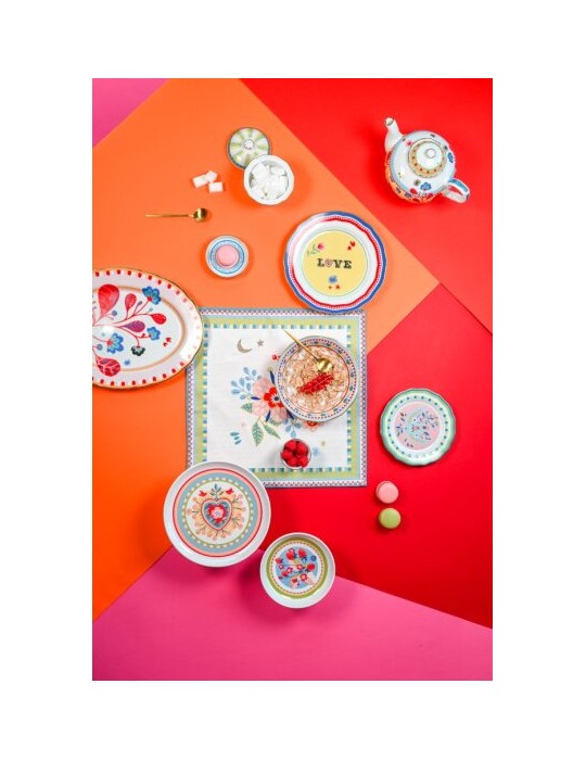 PIATTO PIANO FIORE 28CM 