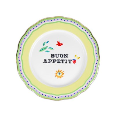 PIATTO PIANO BUON APPETITO 28CM