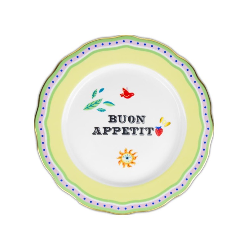 PIATTO PIANO BUON APPETITO 28CM 