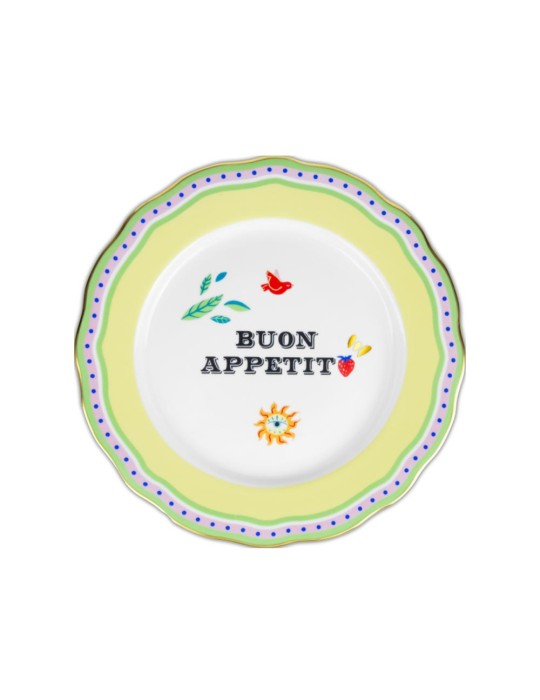PIATTO PIANO BUON APPETITO 28CM 