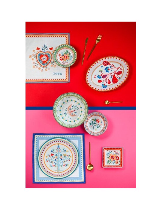 PIATTO PIANO BUON APPETITO 28CM 