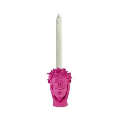 PORTACANDELA - LA STILOSA FUCSIA