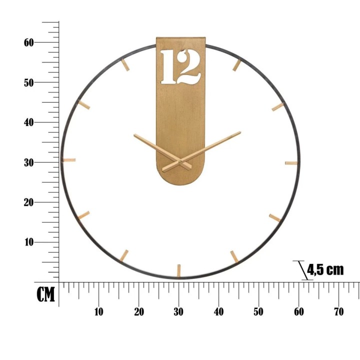 Mauro Ferretti Orologio Goldy Ø 60 cm