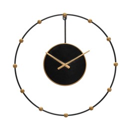 Mauro Ferretti Orologio da muro Pearl nero e oro Ø 61 cm