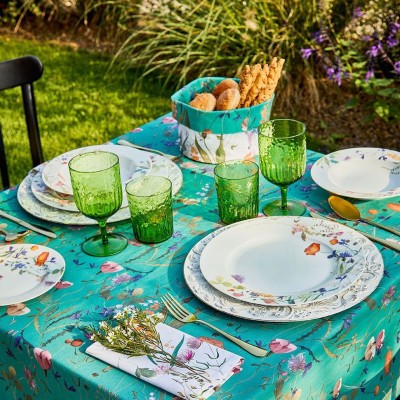 SERV. TAVOLA 18PZ  ATOLLO   FLORA 2