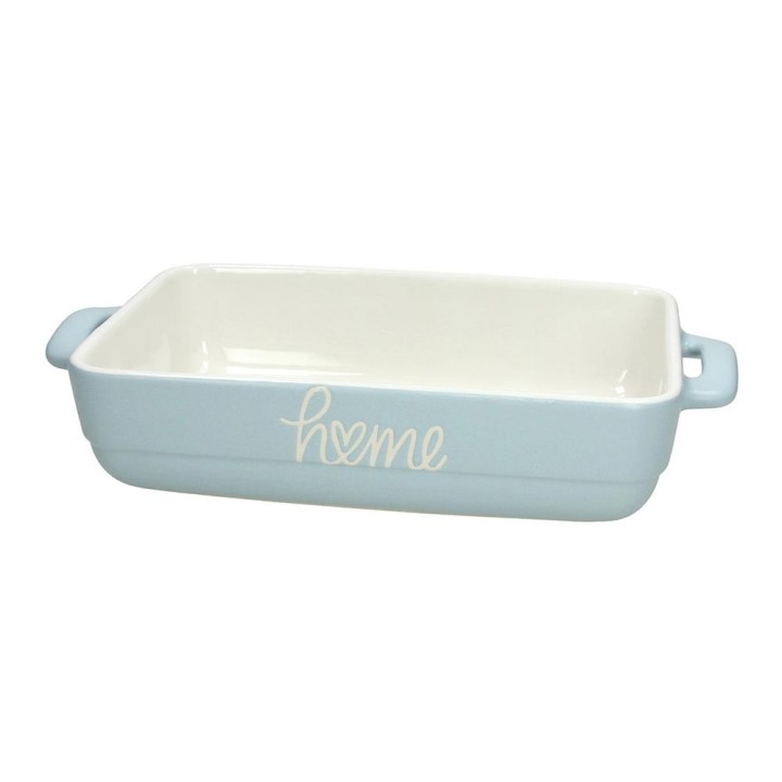 Tognana Pirofila Bistrot Blossom azzurra 32 × 18 cm