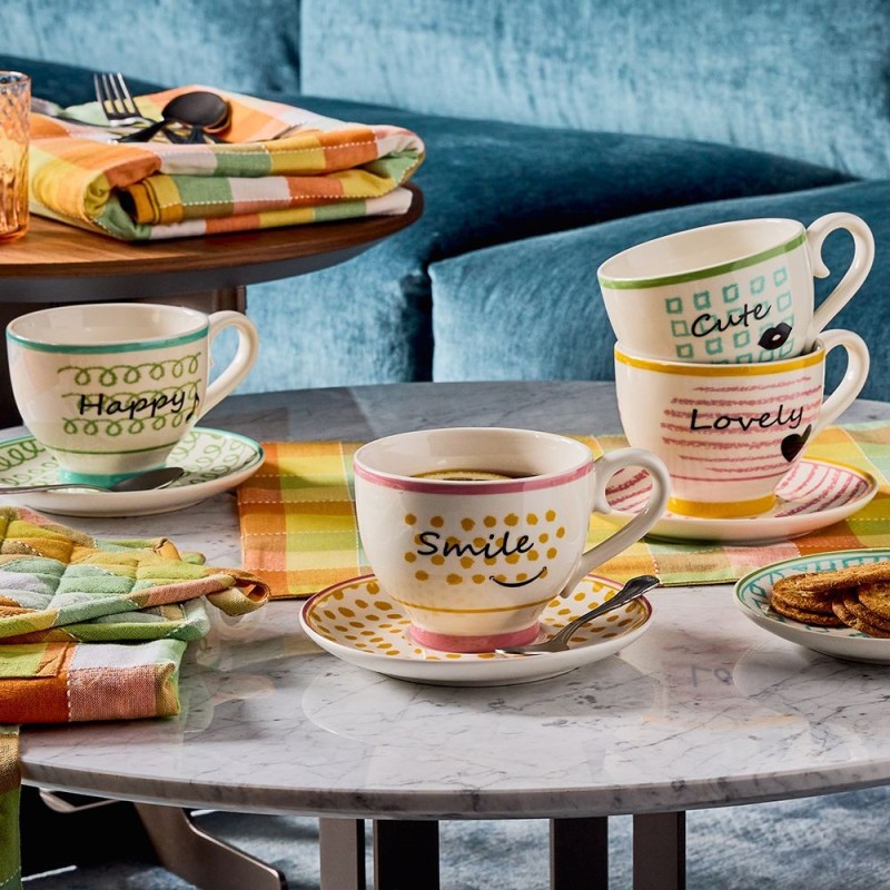 TAZZA JUMBO HAPPY C/P NEWMILK&C COZY BREAKFAST