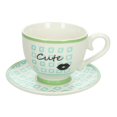 Tognana tazza colazione con piattino Jumbo Cute 480cc