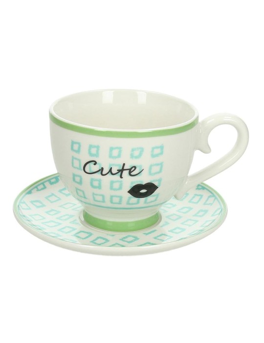 TAZZA JUMBO CUTE C/P NEWMILK&C COZY BREAKFAST