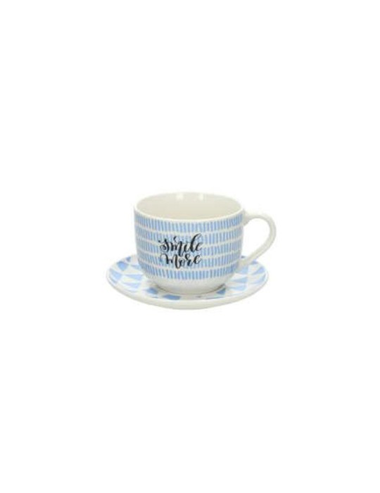 TAZZA JUMBO MORE C/P NEWMILK&C COZY BREAKFAST