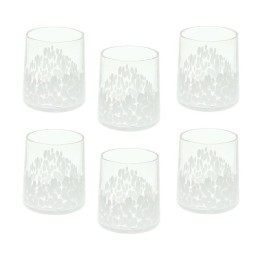 Tognana Set di 6 bicchieri Venezia bianchi da 300 cc