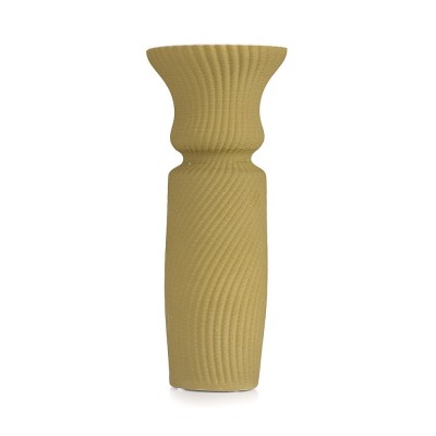 VASO GRANDE 16X41 MUSTARD GREEN
