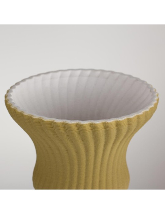 VASO GRANDE 16X41 MUSTARD GREEN