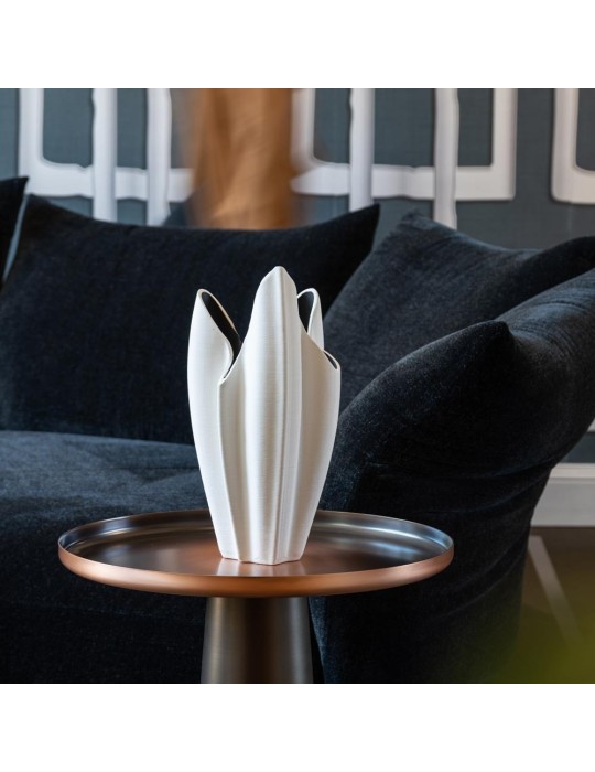 VASO GRANDE 21X46 WHITE MATT