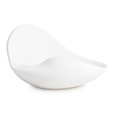 VASO CONCHIGLIA PICCOLO 30X19X15  WHITE MATT