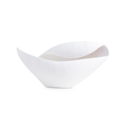 Emò Italia Vaso conchiglia piccolo bianco opaco