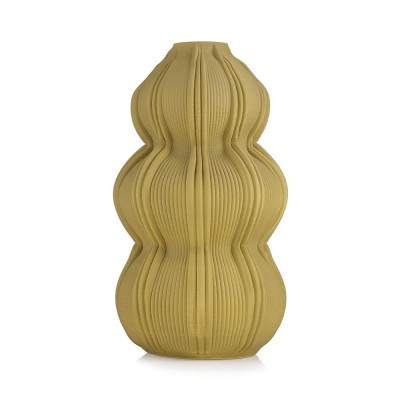 VASO GRANDE 21.5X38.5 MUSTARD GREEN