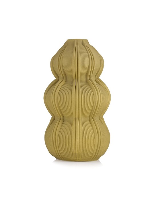 VASO GRANDE 21.5X38.5 MUSTARD GREEN