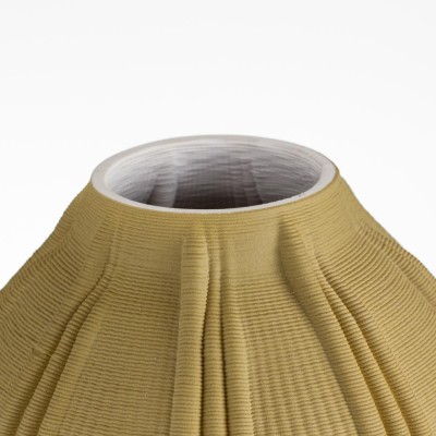 VASO GRANDE 21.5X38.5 MUSTARD GREEN  2