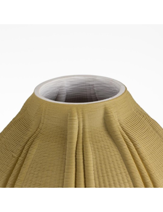VASO GRANDE 21.5X38.5 MUSTARD GREEN