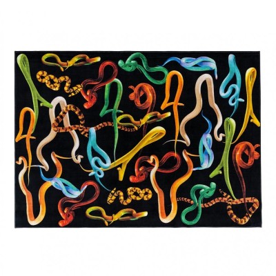 Tappeto Rettangolare SNAKES Seletti Toiletpaper Home