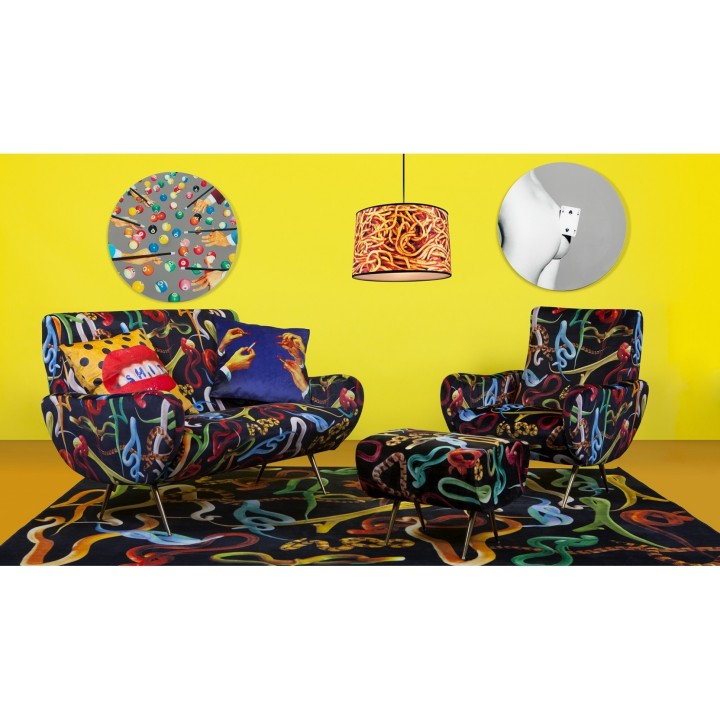 Seletti Tappeto Snakes Toiletpaper Home 200 × 280 cm