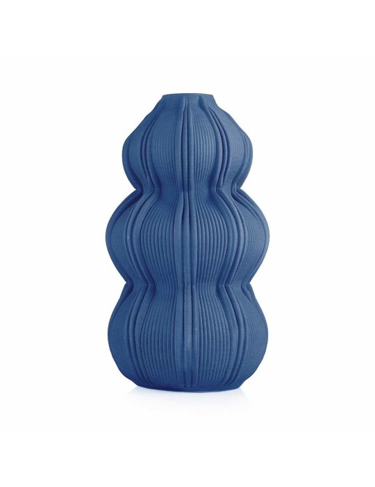 VASO GRANDE 21.5X38.5 BLUE MATT