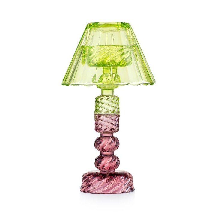 Emò Italia Candeliere Luxor Round verde chiaro 23,8 cm