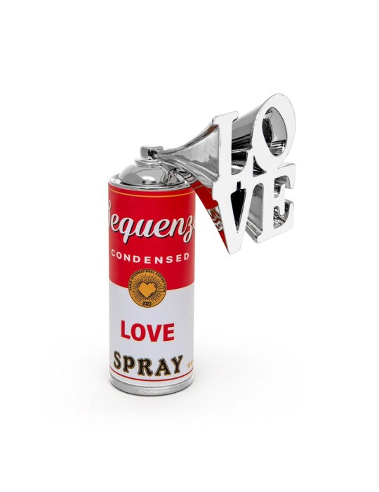 SCULTURA LOVERSIZE ARGENTO H22