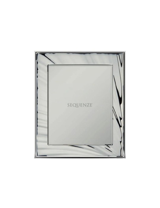 Gunsan Visage - Cornice Per 2 Prese Elettriche A Incasso, Colore Argento, 120x82x41 Mm, 250V 16A