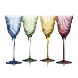 VE.MA Set di 6 bicchieri Vertigo ambra
