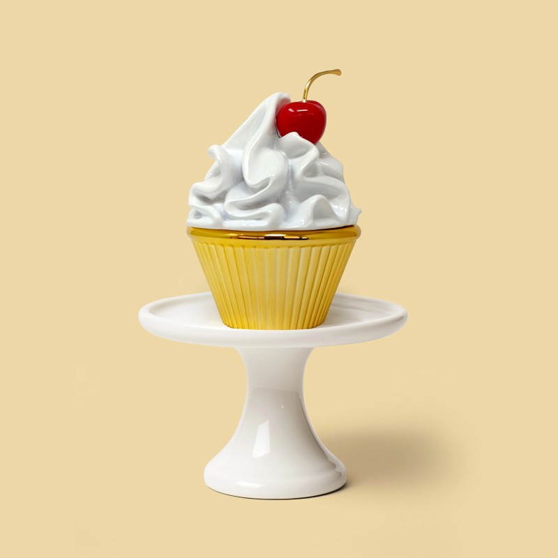 SCATOLINA SWEETCASE H9 BIANCO E ORO