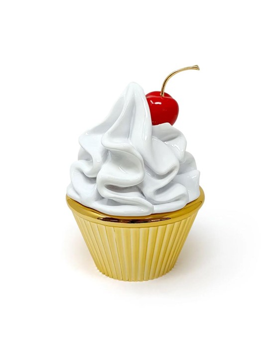 SCATOLINA SWEETCASE H9 BIANCO E ORO