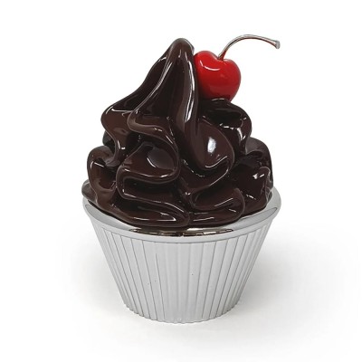 SCATOLINA SWEETCASE H9 CIOCCOLATO E ARGENTO