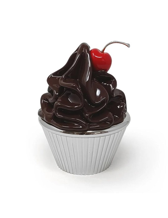 SCATOLINA SWEETCASE H9 CIOCCOLATO E ARGENTO