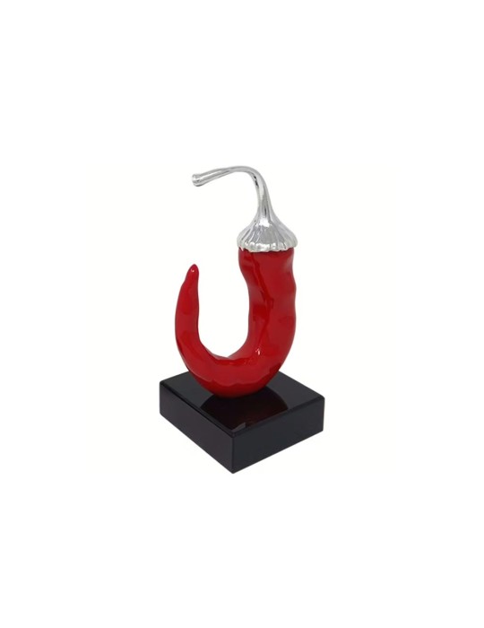 PEPERONCINO PICCOLO ROSSO E ARGENTO H12