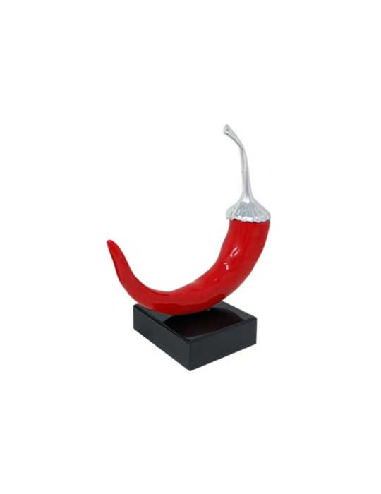 PEPERONCINO PICCOLO ROSSO E ARGENTO 10X10