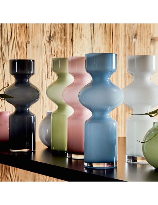 VASO TUBOLARE VERDE H35 GL DESIGN WETUBE