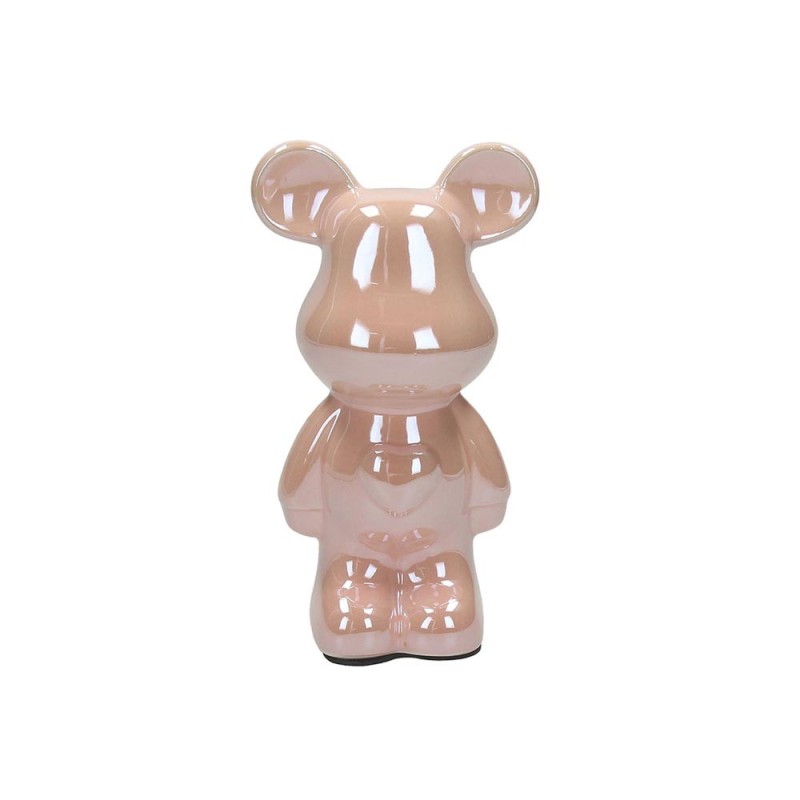 ORSO DECORATO ROSA H18           HOME DEC BEAR