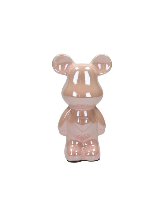 ORSO DECORATO ROSA H18           HOME DEC BEAR